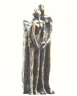 Amoureux, Bronze Poli.