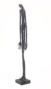 L'Inutile , Bronze. H 61 cm