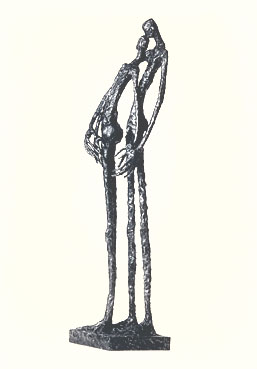 Tendresse , Bronze. H 59 cm